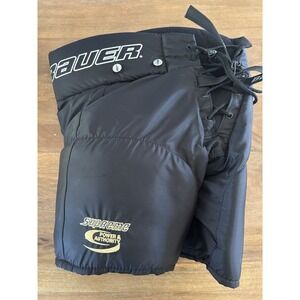 Bauer Hockey Pants‎ HP 1000J True Fit System Supreme Unisex Size Small Black